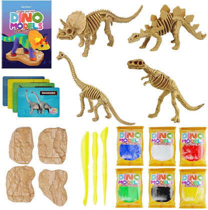 Create your own Dino Models with Modeling Clay by Surreal Brands The Shop Everything Store