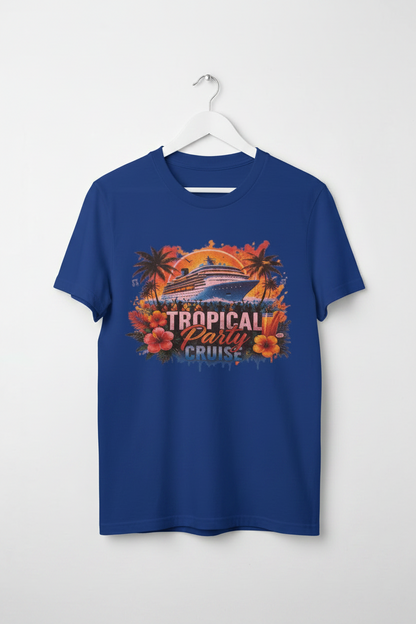 Tropical Party Cruise T-Shirt The Bargains Basement