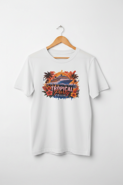 Tropical Party Cruise T-Shirt The Bargains Basement