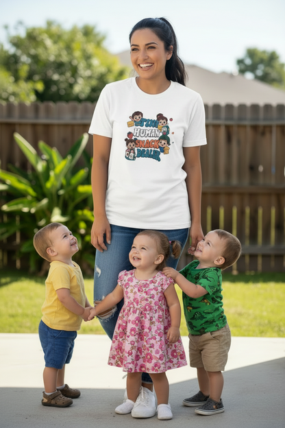 Tiny Human Snack Dealer T-Shirt The Bargains Basement
