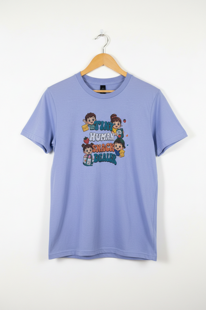 Tiny Human Snack Dealer T-Shirt The Bargains Basement