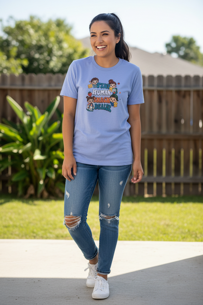 Tiny Human Snack Dealer T-Shirt The Bargains Basement