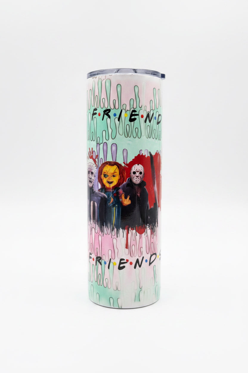 Horror Friends Tumbler The Bargains Basement