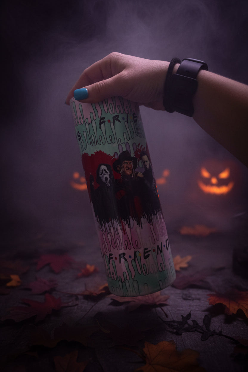 Horror Friends Tumbler The Bargains Basement