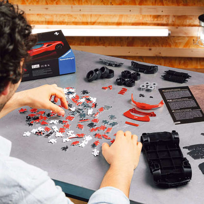 Ferrari SF90 Stradale Red 161 Piece 3D Jigsaw Puzzle Ravensburger Puzzle Merchant
