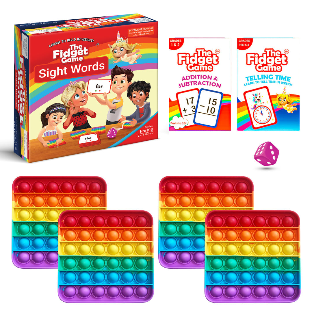 The Fidget Game: Sight Words Edition The Fidget Games