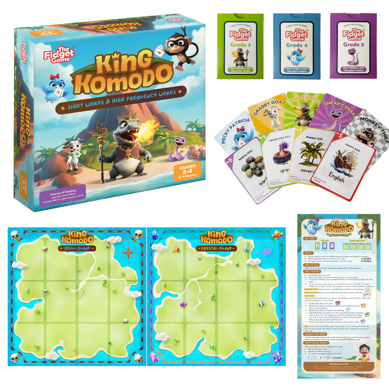 King Komodo The Fidget Games