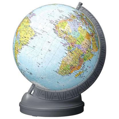 Light-Up Globe with Stand 548 Piece 3D Jigsaw Puzzle Ravensburger Puzzle Merchant