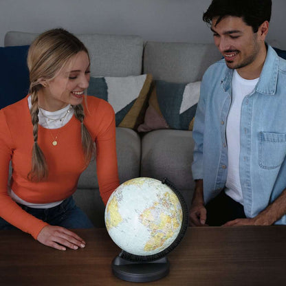 Light-Up Globe with Stand 548 Piece 3D Jigsaw Puzzle Ravensburger Puzzle Merchant