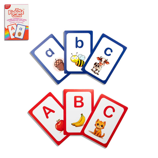 .ABC: Learn Uppercase & Lowercase Letters Card Pack The Fidget Games