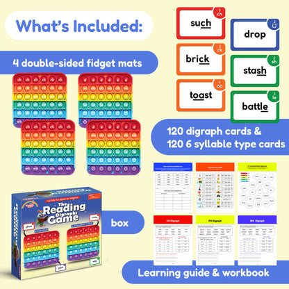 The Reading Digraphs Game The Fidget Games