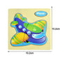 Montessori Wooden Cartoon Animal Puzzles – Early Learning Toy Set