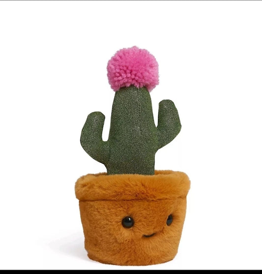 FAO Schwarz 7" Sparklers Plant Saguaro Cactus Toy Plush New-Target Toy