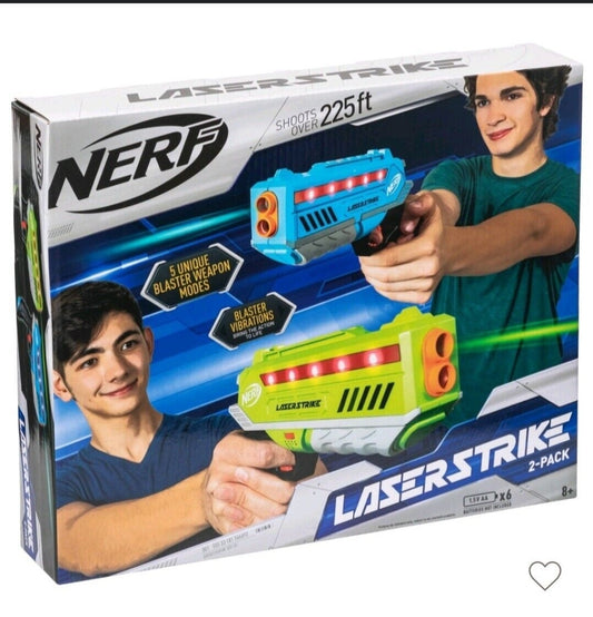 Nerf Laser Strike Laser Tag 2 Pack Blaster