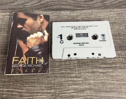 Faith by George Michael (Cassette, 1987, Columbia (USA)) - The Bargains Basement