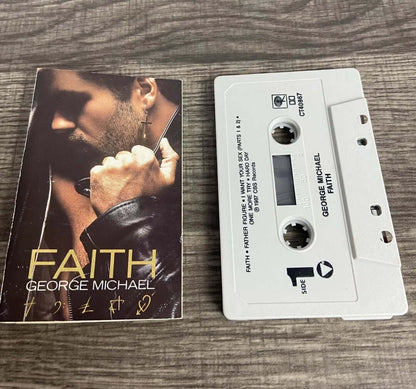 Faith by George Michael (Cassette, 1987, Columbia (USA)) - The Bargains Basement