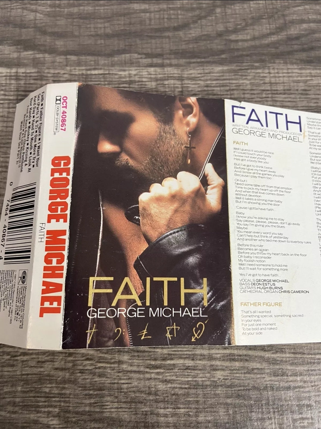 Faith by George Michael (Cassette, 1987, Columbia (USA))