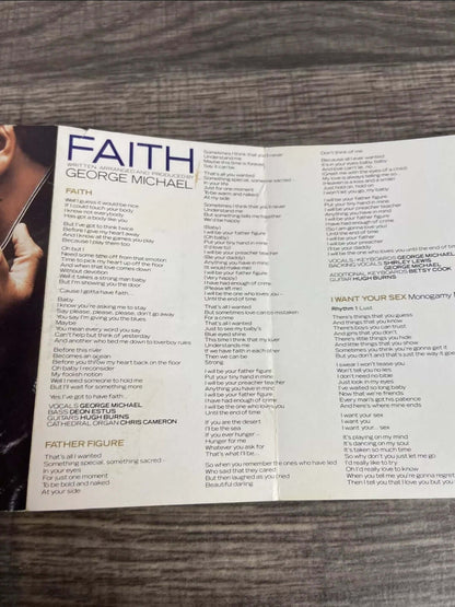 Faith by George Michael (Cassette, 1987, Columbia (USA)) - The Bargains Basement