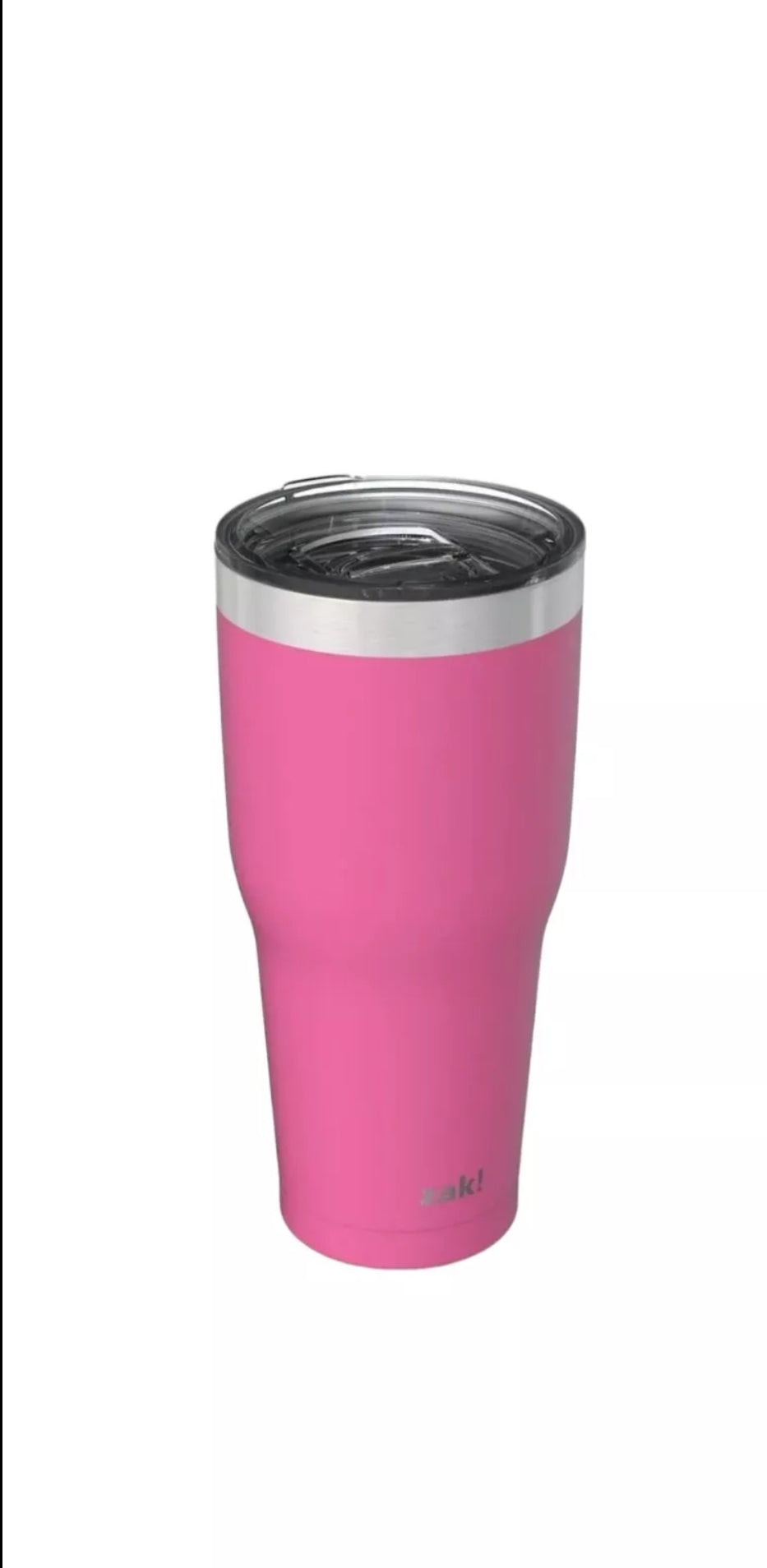 Zak Black Insulated Tumbler 30oz Pink