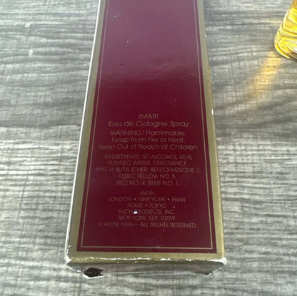 NEW Avon Imari Women's Eau De Cologne Spray 2005 1 fl oz 30 ml Perfume Travel - The Bargains Basement