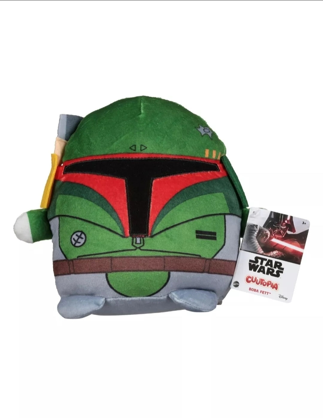 Star Wars: Cuutopia 7" Squishy Plush Toy: Boba Fett NEW