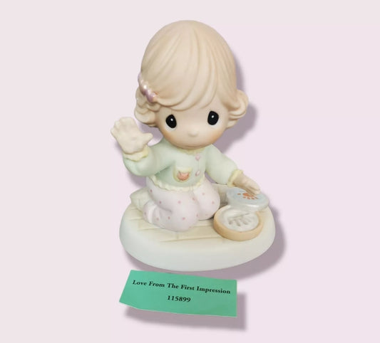 Precious Moments Figurine -2003- Girl "Love from the First Impression" -With Box