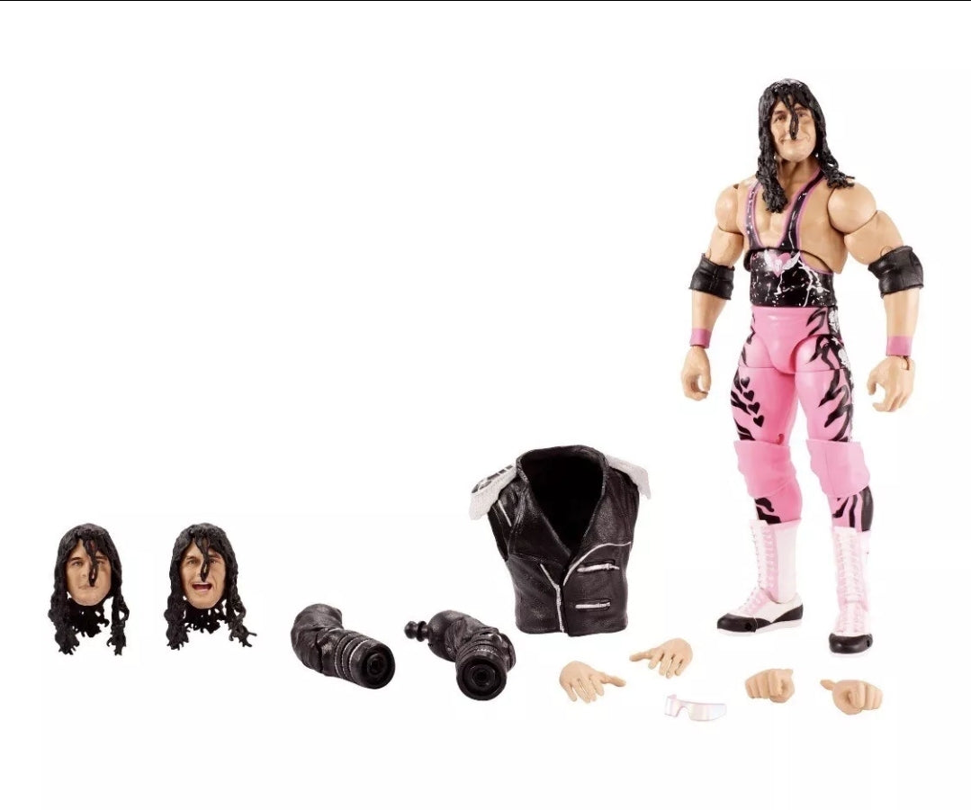 BRET "HIT MAN" HART Mattel WWE Ultimate Edition 6" Action Figure