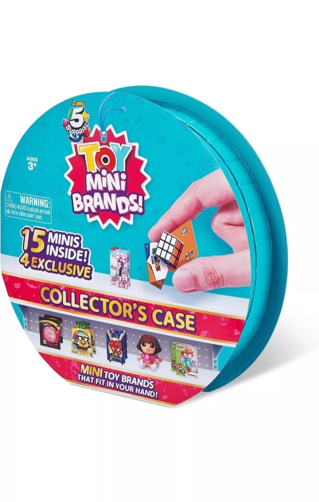 5 Surprise Toy Mini Brands Collector's Case - Store & Display 30 Minis with 4...