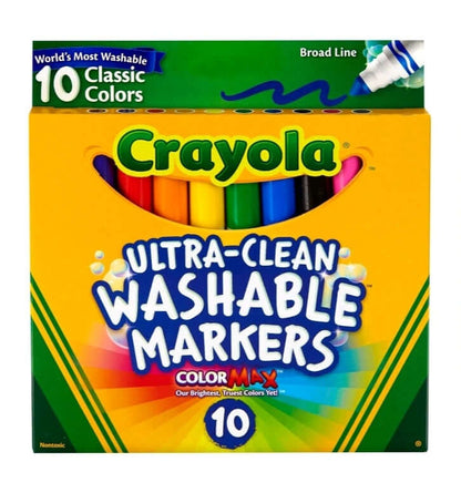 Ultra-Clean washable Markers 10 - The Bargains Basement