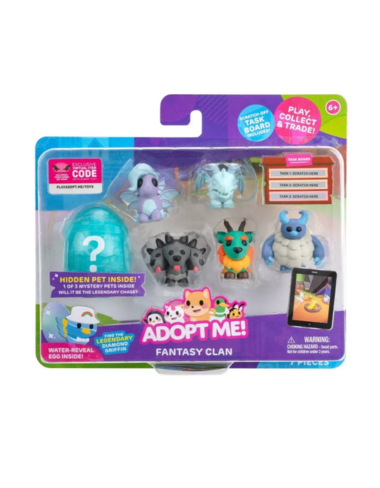 Adopt Me! Pet Fantasy Clan Mini Figure 6-Pack