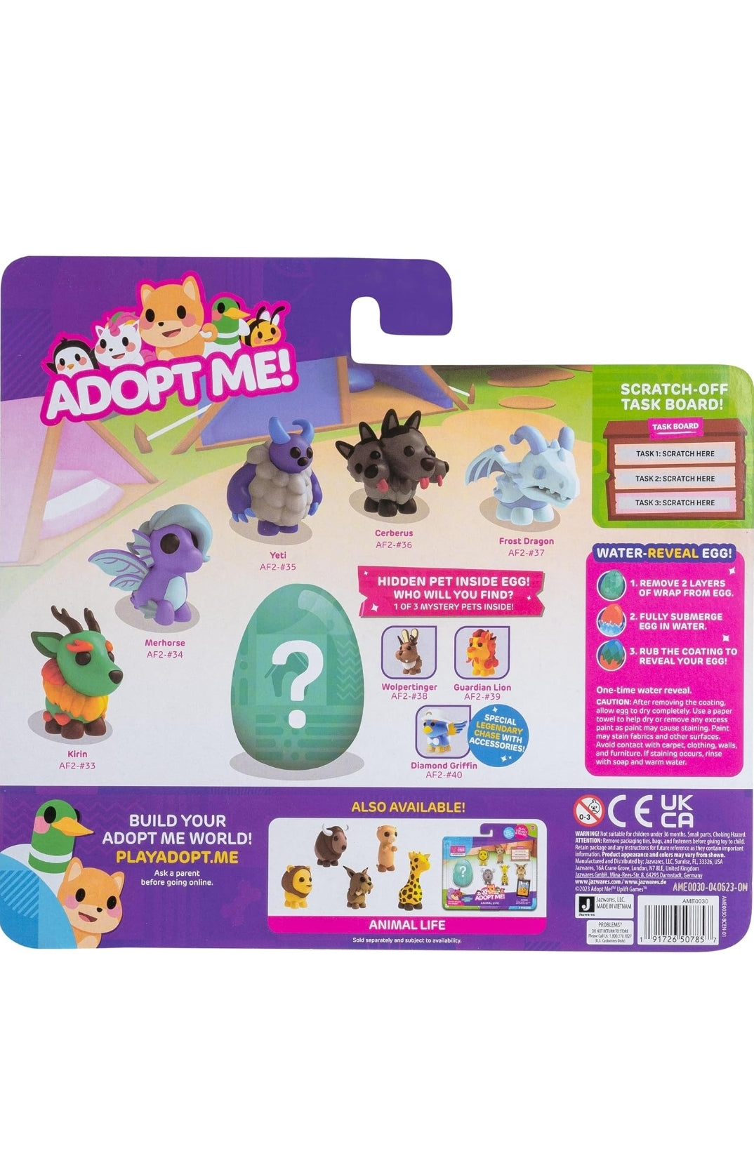 Adopt Me! Pet Fantasy Clan Mini Figure 6-Pack