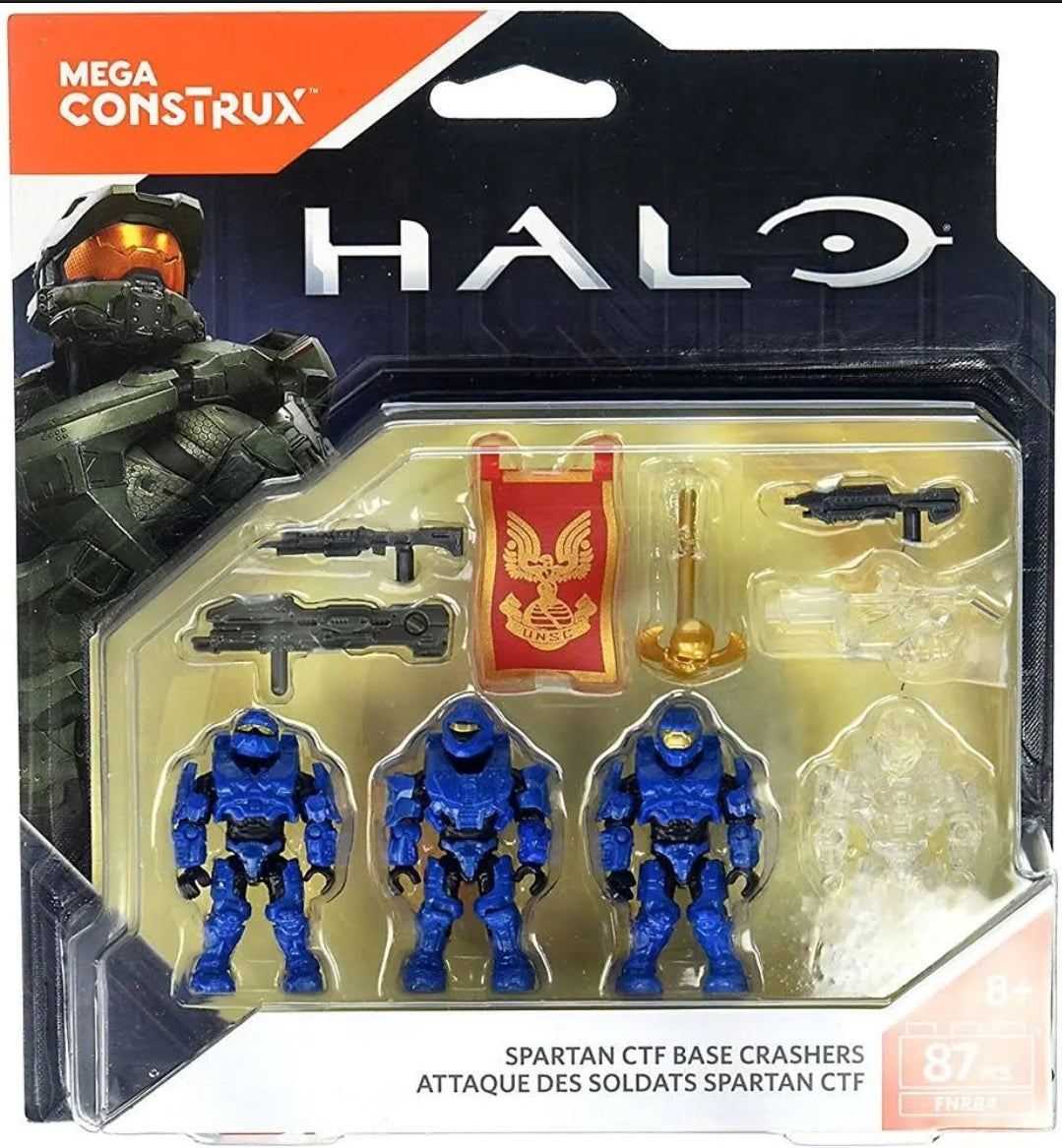 Mega Construx Halo Spartan Ctf Base Crashers