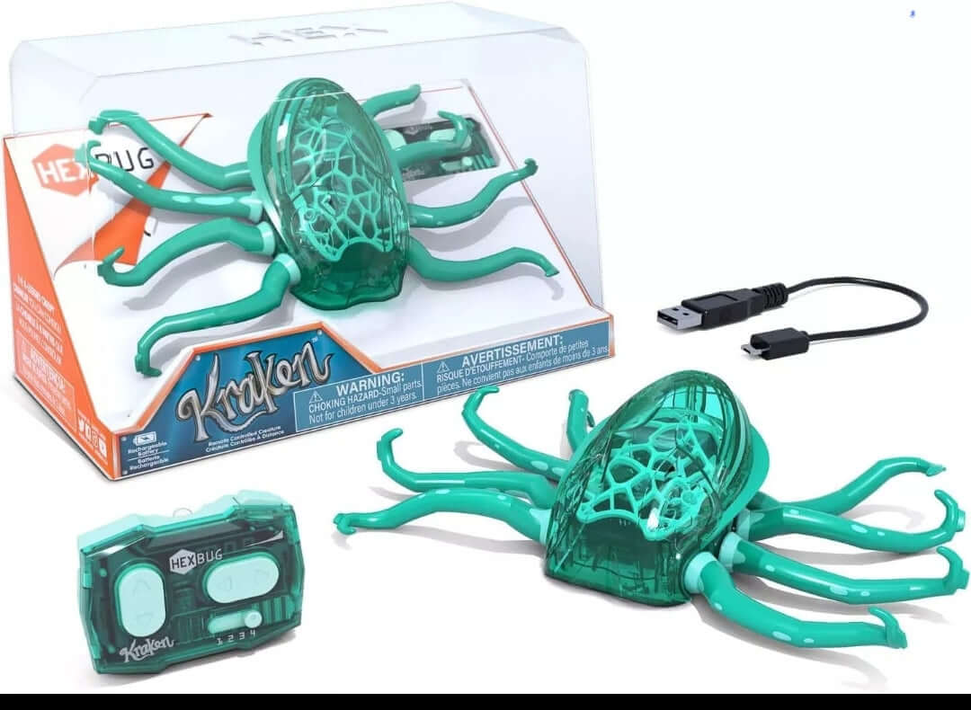 HEXBUG Kraken Robotic Remote Control Creature - The Bargains Basement