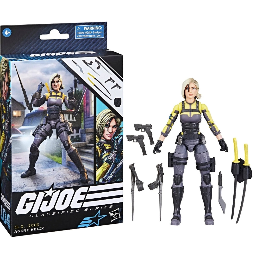 G.I. Joe Classified Series Agent Helix Action Figure