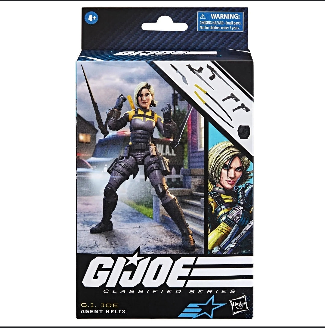 G.I. Joe Classified Series Agent Helix Action Figure