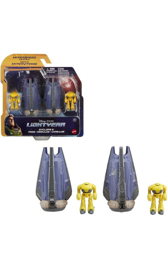 Disney and Pixar Lightyear Hyperspeed Series Zyclops & Pods