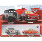 Pixars Cars Caleb Worley & Jet Robinson, Metal Series Double Pack