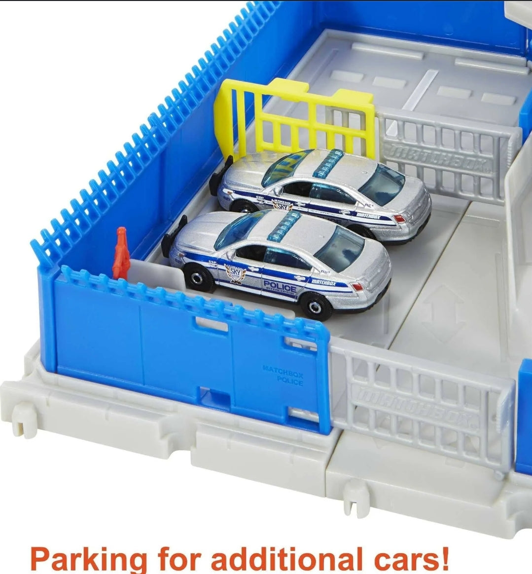 Matchbox Action Drivers Police Station Dispatch Playset