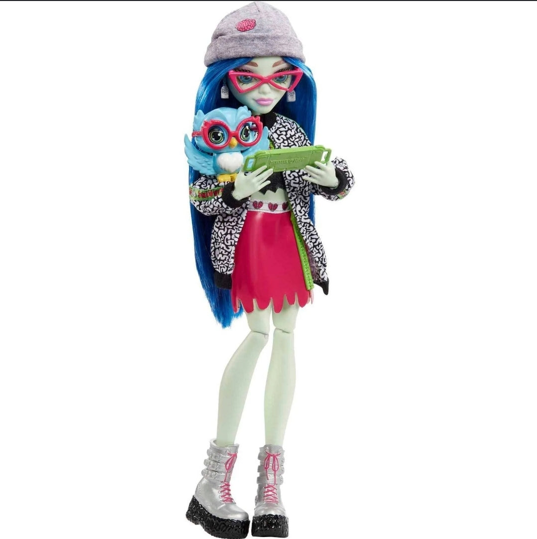 Monster High Ghoulia Yelps Doll With Pet And Accessories