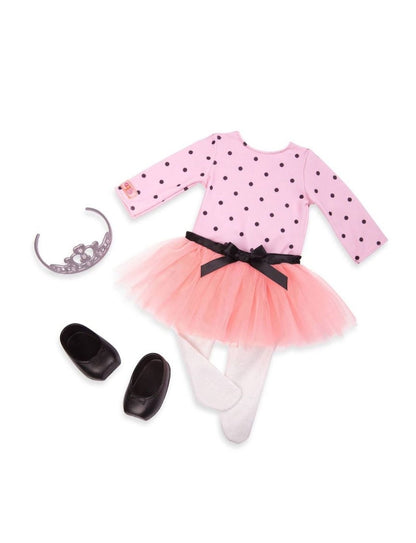 Our Generation Ballet Outfit with Tiara for 18" Dolls - On Point