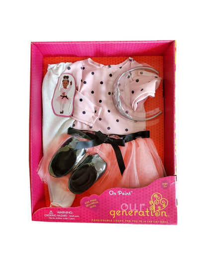 Our Generation Ballet Outfit with Tiara for 18" Dolls - On Point