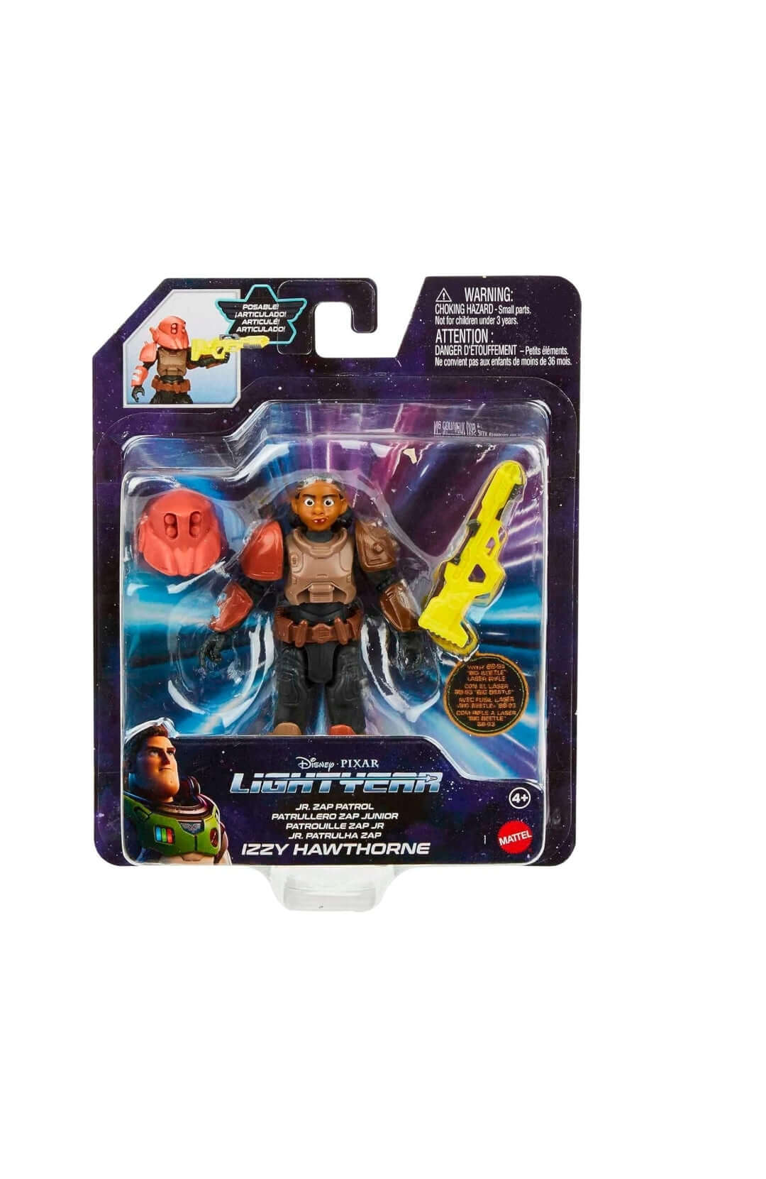 Disney Pixar Lightyear Jr. Zap Patrol Izzy Hawthorne Action Figure - The Bargains Basement