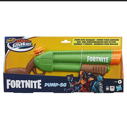 Nerf Super Soaker Fortnite Pump-SG Water Blaster box