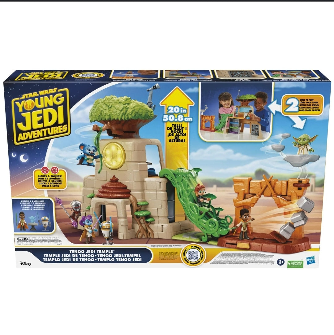 Star Wars Young Jedi Adventures Tenoo Jedi Temple Playset