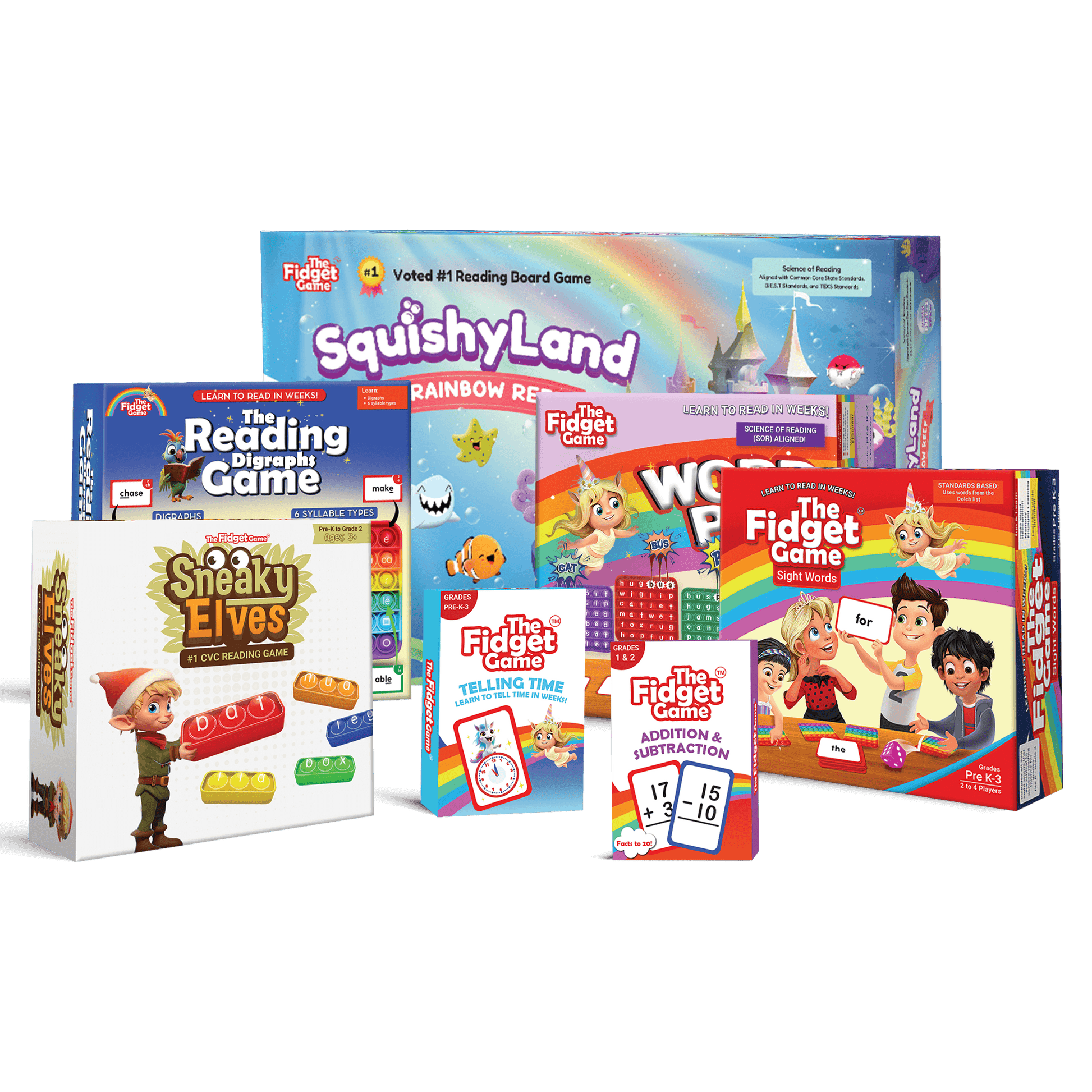 The Reading Digraphs Game The Fidget Games