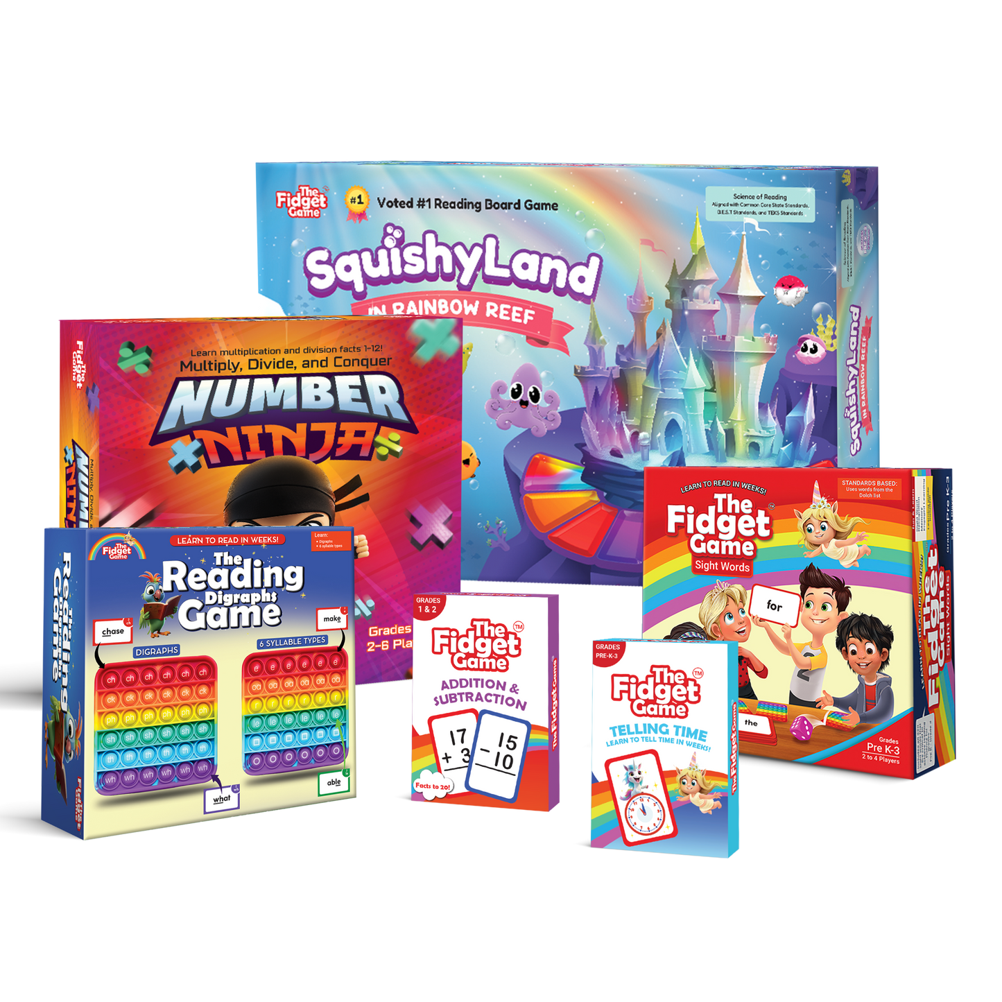 The Reading Digraphs Game The Fidget Games
