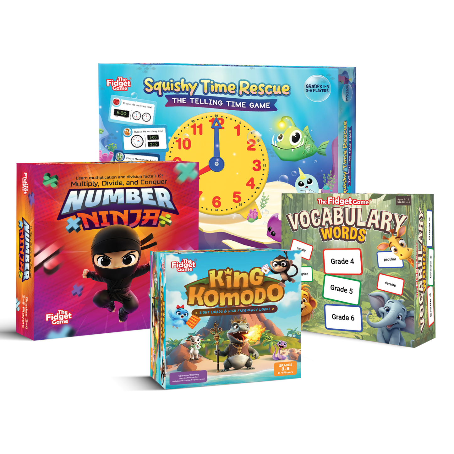 King Komodo The Fidget Games