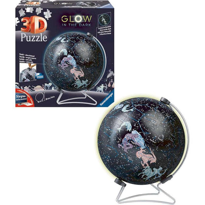 Starglobe "Glow in the Dark" 190 Piece 3D Jigsaw Puzzle Ravensburger Puzzle Merchant