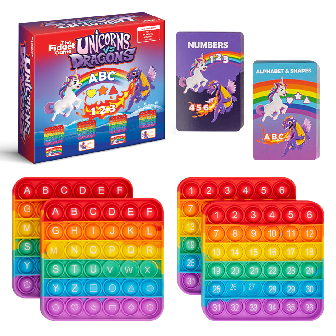 Unicorns Vs. Dragons! The Fidget Games