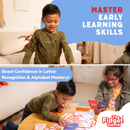 .ABC: Learn Uppercase & Lowercase Letters Card Pack The Fidget Games